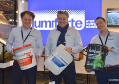 Ruben Lensing, Paul van Gils and Hidde Huisintveld of Lumiforte naturally took photos with the rich assortment of coatings.